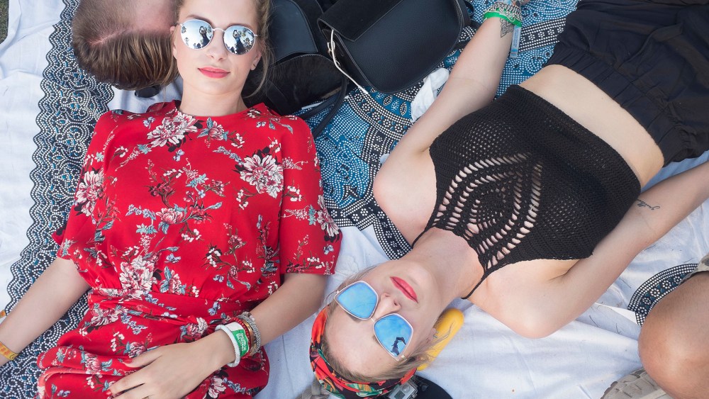 On the grounds of Coachella.