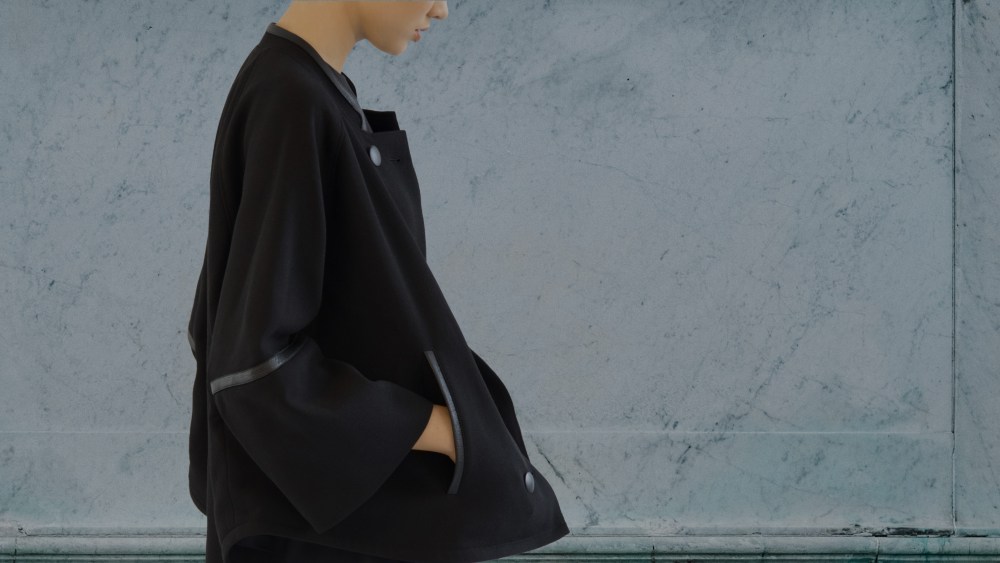 The Gemma coat from Lyn Paolo’s capsule collection on Cala.