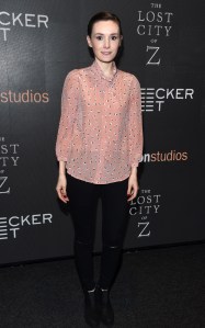 Libby Woodbridge'The Lost City of Z' film screening, Arrivals, New York, USA - 11 Apr 2017