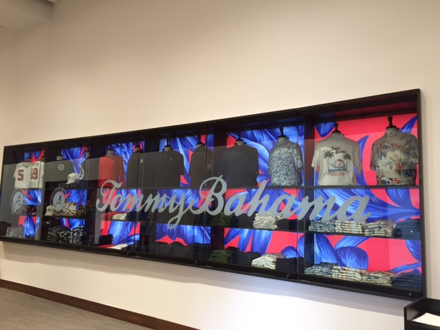 Tommy Bahama's Atlanta Braves shop.