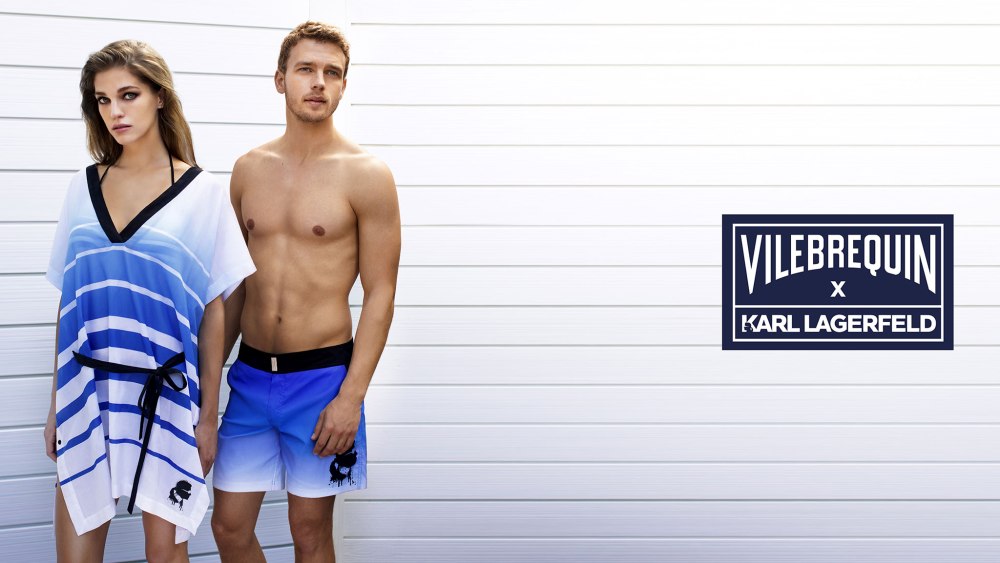 Karl Lagerfeld Partners with Vilebrequin on Swimwear Capsule