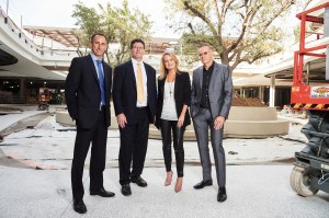 Westfield's Peter Huddle, Bill Hecht, Heather Vandenberghe and David Ruddick