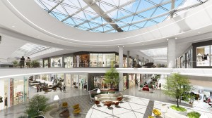 A rendering of Westfield Valley Fair in Santa Clara