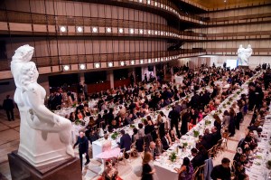 The atmosphere at the Youth America Grand Prix gala.