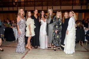 Keltie Knight, Marcella Guarino Hymowitz, Colby Mugrabi, Candice Miller, Lesley Thompson Vecsler, Amy Astley, Mary-Kate Olsen, Ashley Olsen
