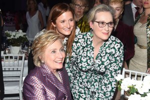 Hillary Clinton, Grace Gummer, Meryl StreepPlanned Parenthood 100th Anniversary Gala, Inside, New York, USA - 02 May 2017