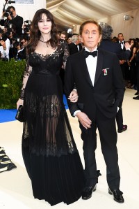 Monica Bellucci with Valentino at the 2017 Met Gala. Cannes 2017