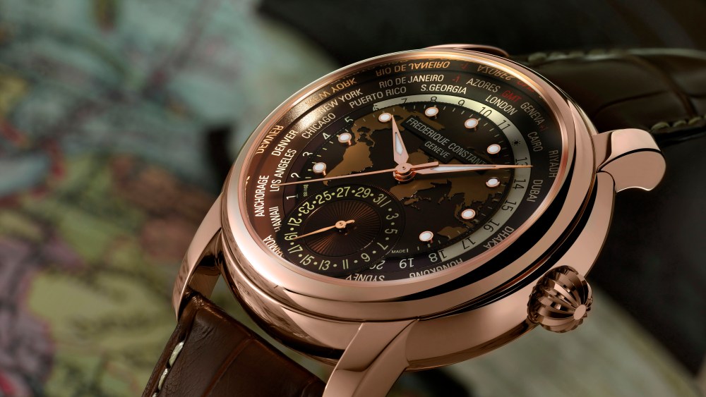 Frédérique Constant's Classic Worldtimer watch