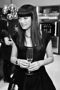 Mary Ta, owner of Mass Beverly showroom and Minotti