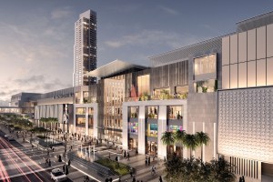 A rendering of Al Maryah Central in Abu, Dhabi. It will be home to the first Macy's outside of the US.