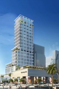 A rendering of the Al Maryah in Abu Dhabi.