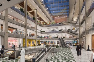 A rendering of the Al Maryah in Abu Dhabi.