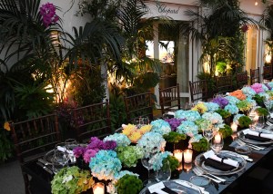 The atmosphere at the Chopard party.