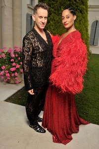 Jeremy Scott and Tracee Ellis Ross