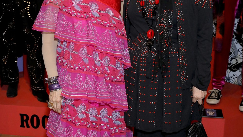Zandra Rhodes and Anna Sui