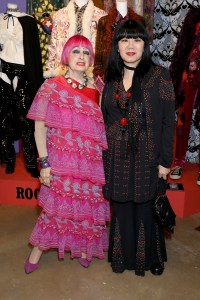 Zandra Rhodes and Anna Sui