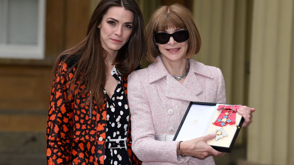 Bee Shaffer and Anna Wintour