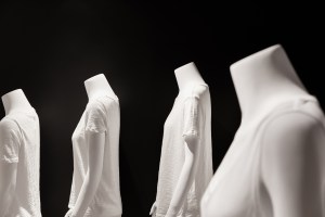ATM's ultrasoft best-selling T-shirts at the new shop.