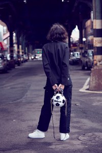 Artist Andrea Bergart Launches Line of Basketball Handbags