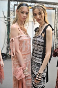 Backstage at Chanel Cruise 2018 Show