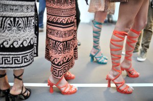 Backstage at Chanel Cruise 2018 Show