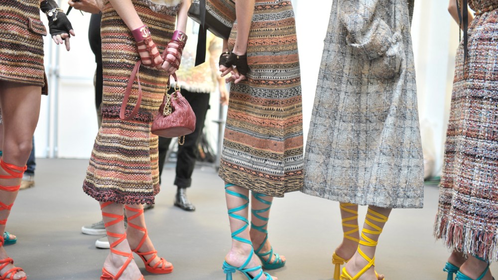 Backstage at Chanel Cruise 2018 Show