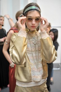 Backstage at Chanel Cruise 2018 Show