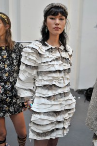 Backstage at Chanel Cruise 2018 Show