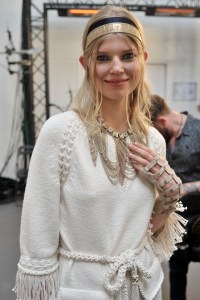Backstage at Chanel Cruise 2018 Show