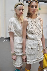 Backstage at Chanel Cruise 2018 Show