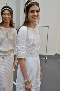 Backstage at Chanel Cruise 2018 Show