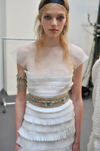 Backstage at Chanel Cruise 2018 Show