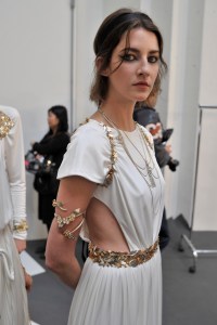 Backstage at Chanel Cruise 2018 Show