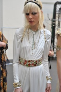 Backstage at Chanel Cruise 2018 Show