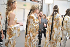 Backstage at Chanel Cruise 2018 Show