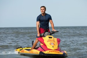 Zac Efron as Matt Brody in the film BAYWATCH by Paramount Pictures, Montecito Picture Company, FlynnPicture Co., and Fremantle Productions