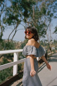 Summer ad images from Boohoo.com's collaboration with Stella Hudgens.