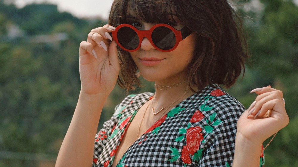 Summer ad image from Boohoo.com's collaboration with Stella Hudgens.