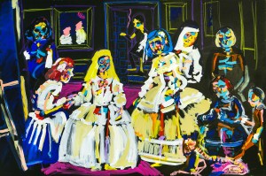 Works by street artist Bradley Theodore