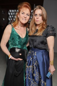 Sarah Ferguson and Princess Beatrice at the Fashion for Relief event in Cannes