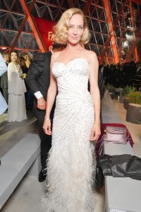 Uma Thurman at the Fashion for Relief event in Cannes