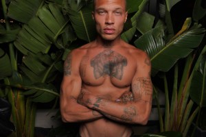 Jeremy Meeks at the L'Oréal Paris party during the 70th Cannes Film Festival.