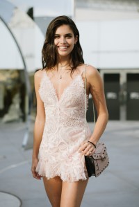 Street style at 2017 Cannes Film Festival Sara Sampaio