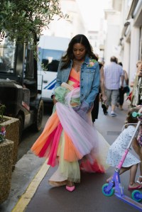 Street style at 2017 Cannes Film Festival Naomie Harris