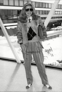 Actress Faye Dunaway Leaving Heathrow Airport For The Cannes Film Festival. (for Full Caption See Version).Actress Faye Dunaway Leaving Heathrow Airport For The Cannes Film Festival. (for Full Caption See Version).