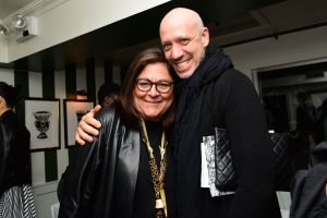 Fern Mallis and Robert Verdi
