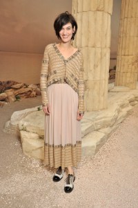 Clotilde Hesme Front row at Chanel Cruise 2018 show