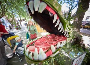 An image from the "Chelsea in Bloom" retail initiative