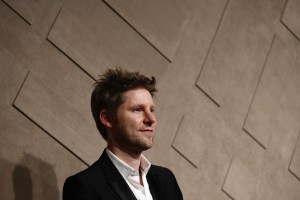 Fashion designer Christopher Bailey poses during the opening ceremony of the new Burberry flagship store in Hong Kong. Burberry PLC replaced Christopher Bailey as its CEO, ending the project of having him both lead the fashion house and serve as its chief creative officerBurberry CEO, Hong Kong