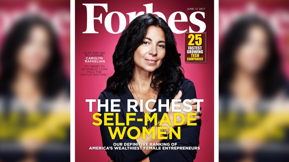 Alex and Ani's Rafaelian Fronts Forbes Richest Self-Made Women Issue